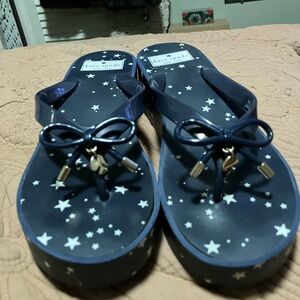 Kate Spade New York Midnight Blue Star Sandals